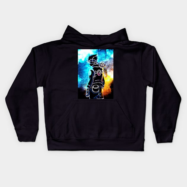 Soul of kakashi Kids Hoodie by San Creative